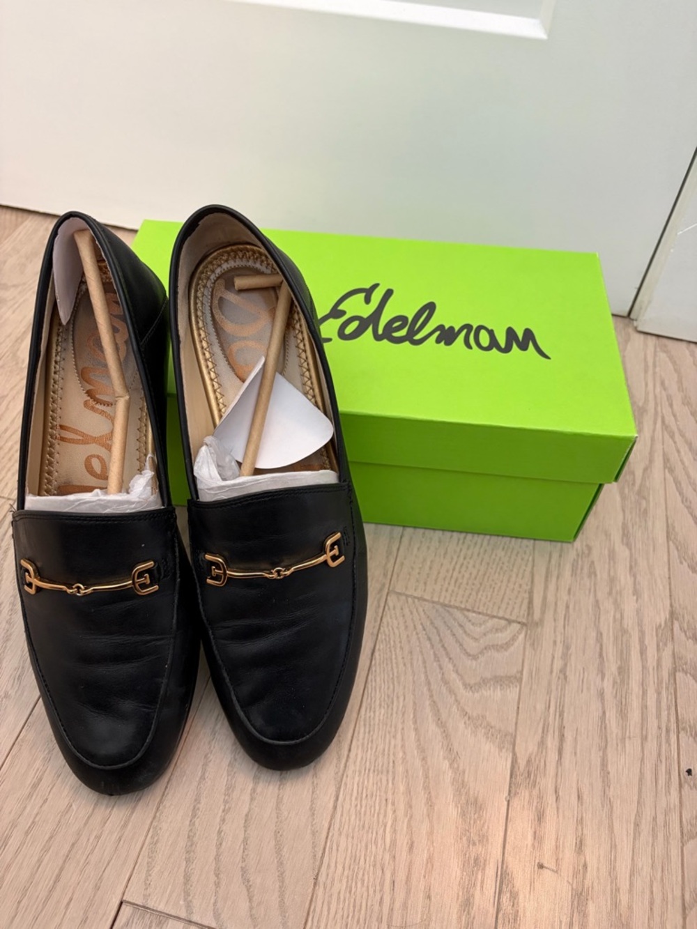 Sam Edelman Black Loriane Bit Loafer